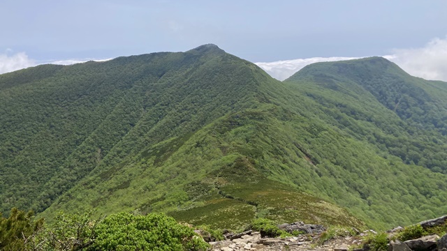 徳舜瞥山、ホロホロ山11